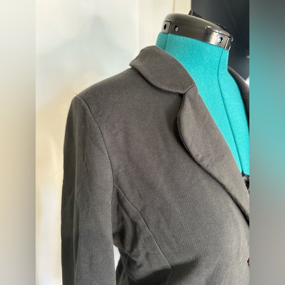 J.Crew 100% cotton dark gray suit jacket medium - Picture 4 of 14